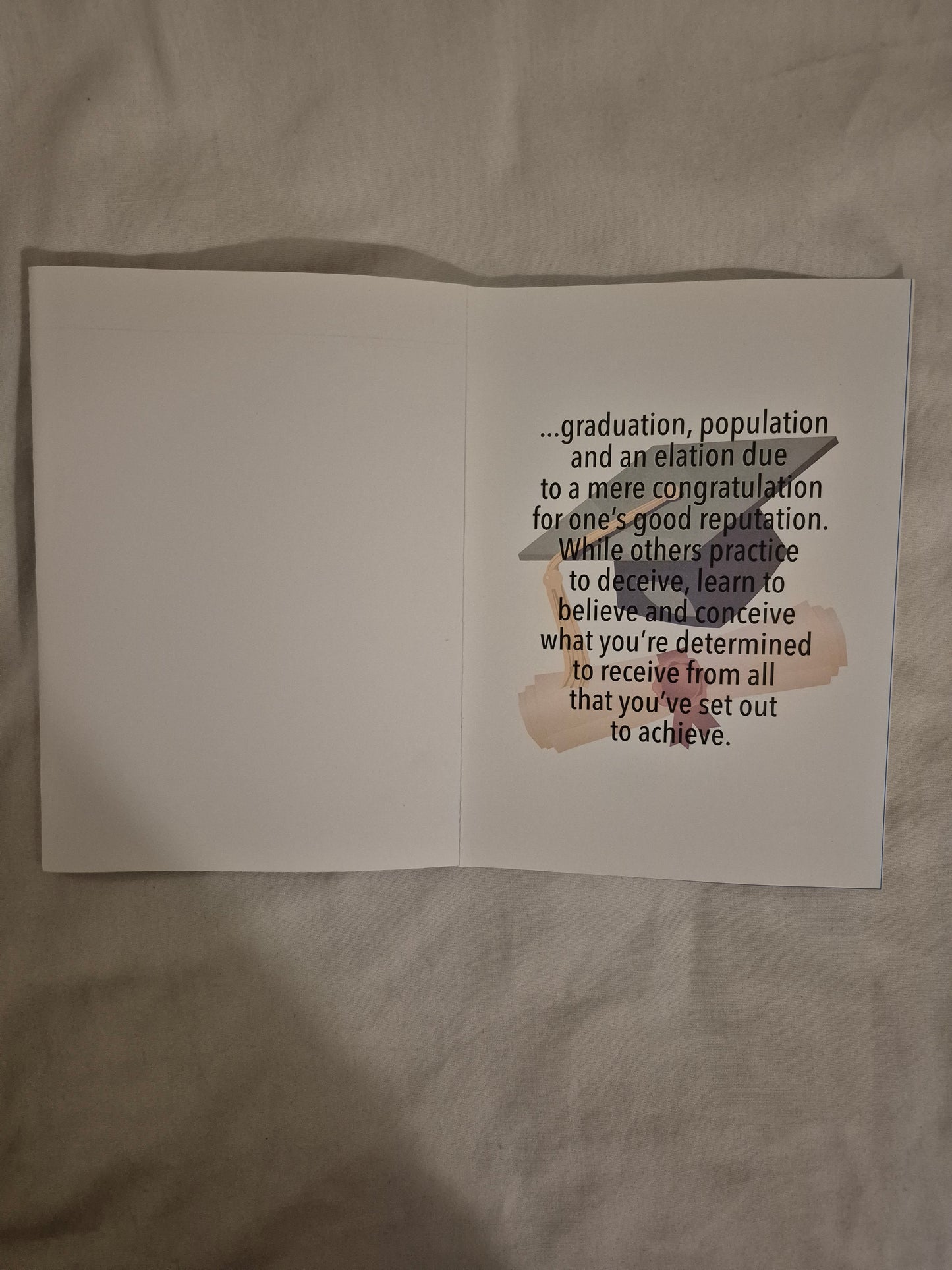 Believe to Achieve Greeting Card