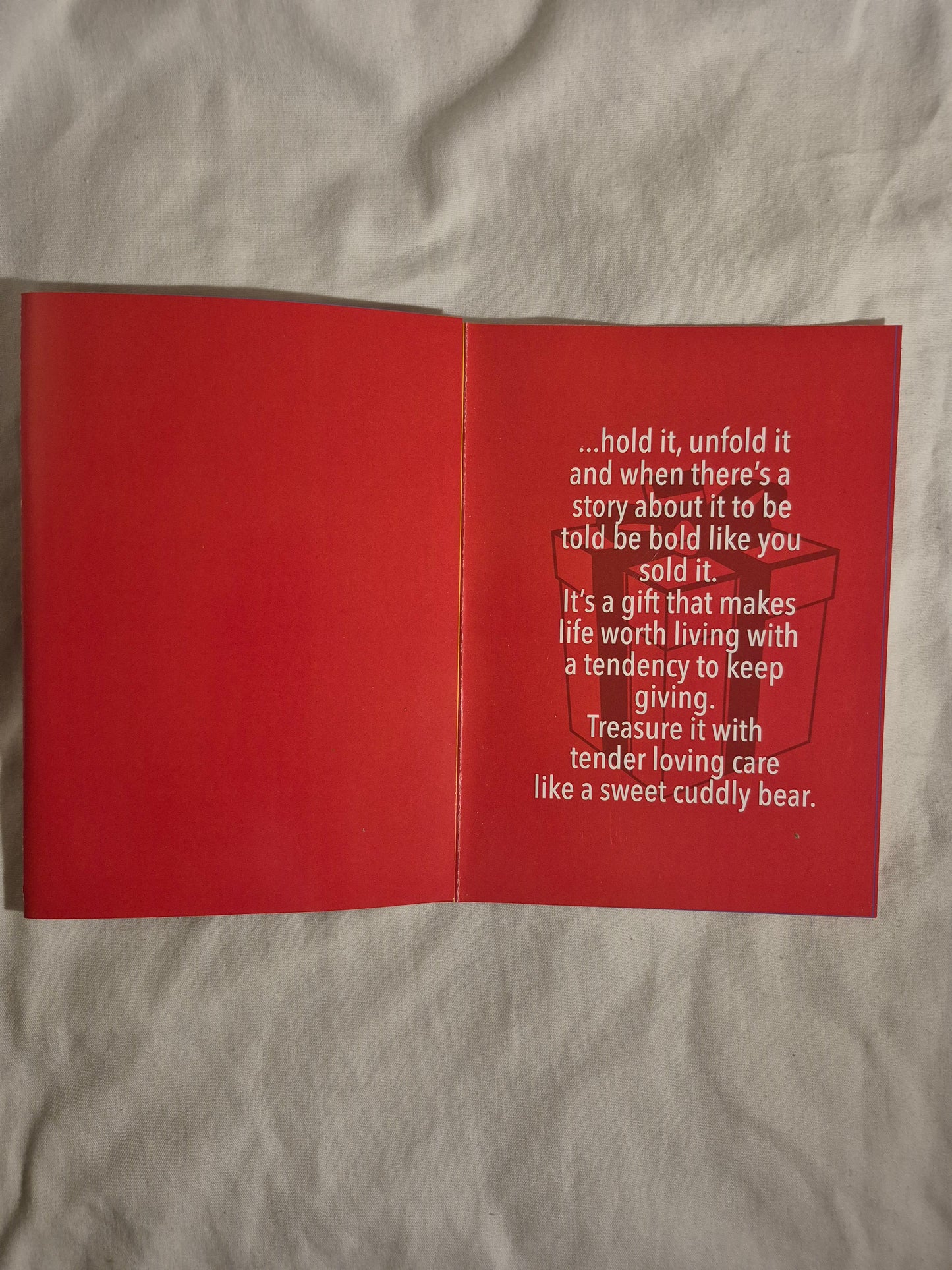 A Lift With a Gift Greeting Card