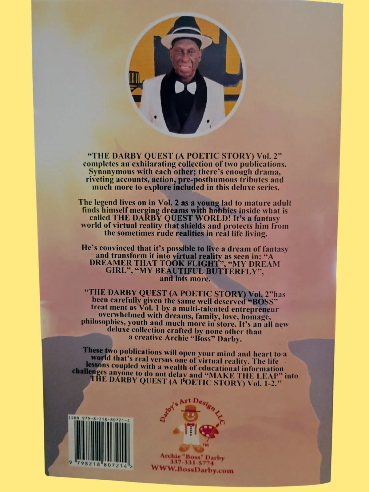 The Darby Quest - A Poetic Story Vols. 1 & 2 - The Complete Series - PLUS FREE GIFT!